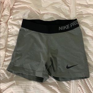 Grey Nike Pros